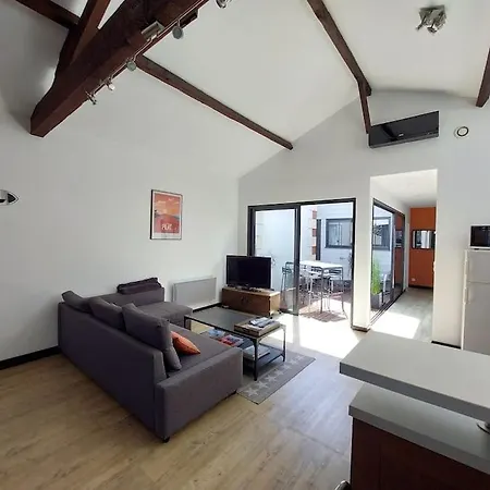 Maison Ambiance Loft A 2 Pas Du Port D'arcachon Et Des Plages Holiday home